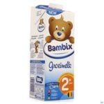 Packshot Bambix Groeimelk Natuur 2+ 1l