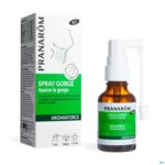 Productshot Pranarom Aromaforce Verzacht. Keelspray Bio 15ml