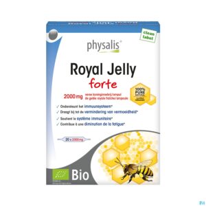 Packshot Physalis Royal Jelly Forte Amp 20x10ml