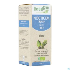 Packshot Herbalgem Noctigem Spray Bio 15ml