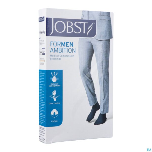 Packshot Jobst For Men Ambition Kl2 Ad Long Black Iv 1p