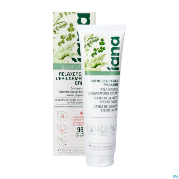 Productshot Iana Relaxerende Verwarmende Creme 100ml