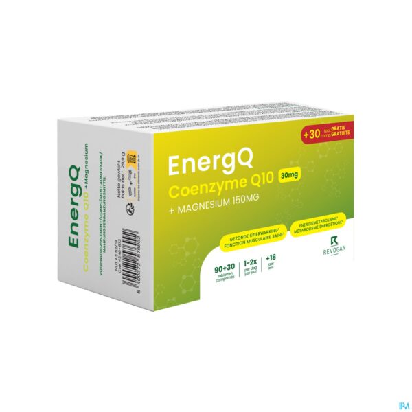 Packshot Coenzyme Q10 30mg+mg Energq 90+30 Comp Revogan