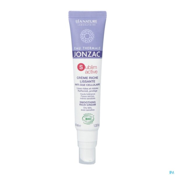Productshot Jonzac Sublimactive Cr Rijk Jeugdigheid Tbe P.40ml