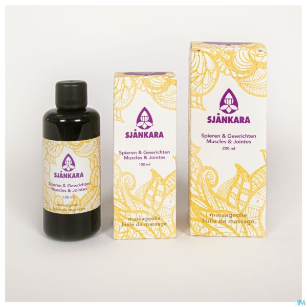 Lifestyle_image Sjankara Spieren & Gewrichten Massageolie 100ml