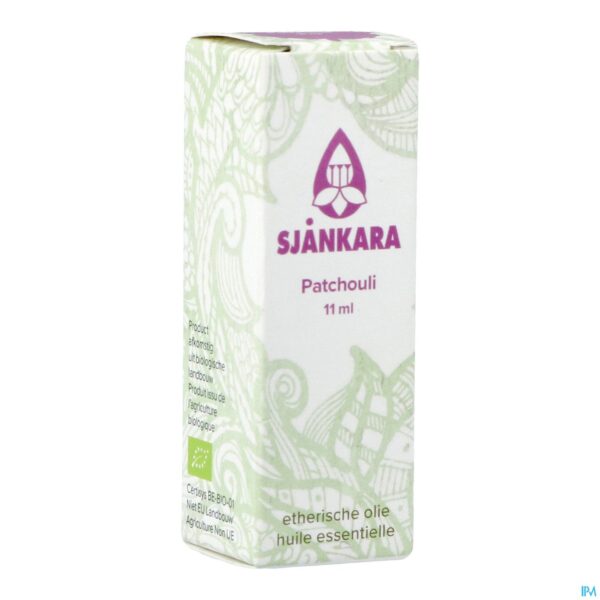 Packshot Sjankara Patchouli Ess. Olie Bio 11ml