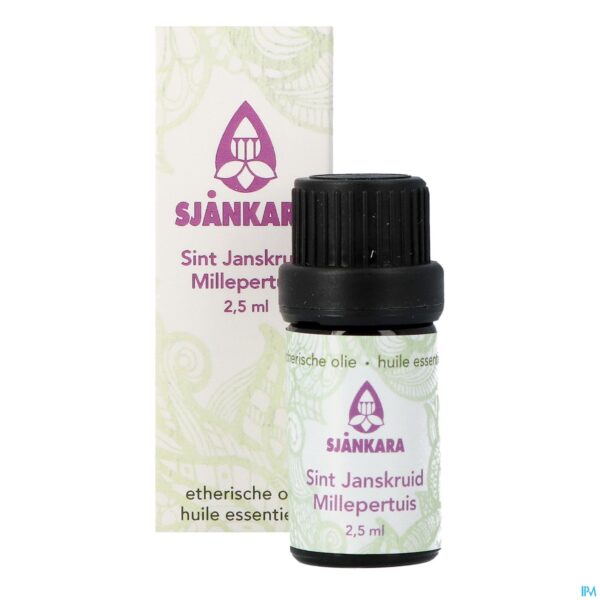 Productshot Sjankara Sint-janskruid Ess. Olie 2,5ml