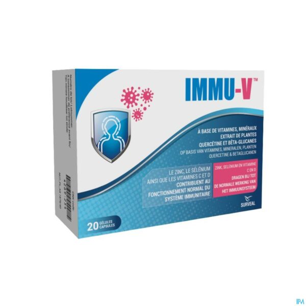 Packshot Immu-v Caps 20