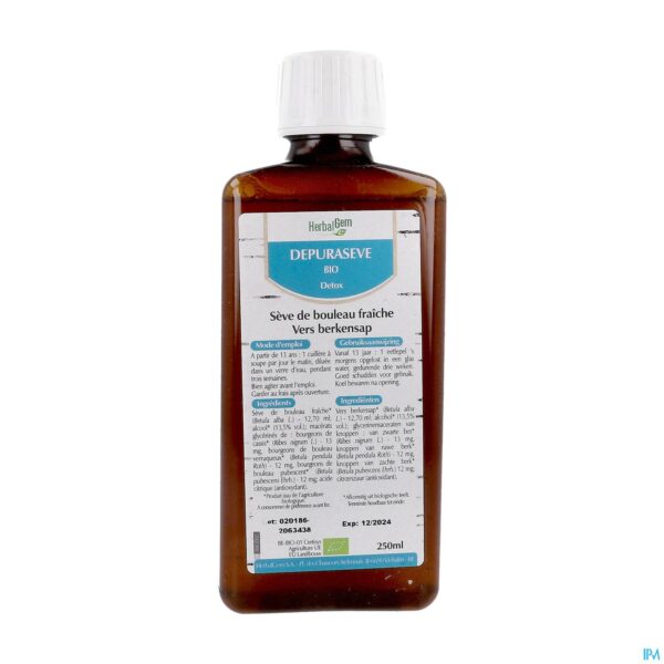 Productshot Herbalgem Depuraseve Bio Detox 250ml