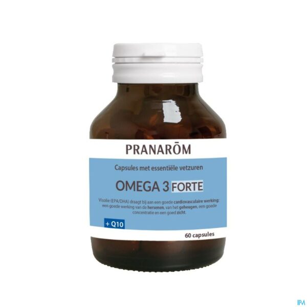 Productshot Pranarom Omega 3 Forte Caps 60