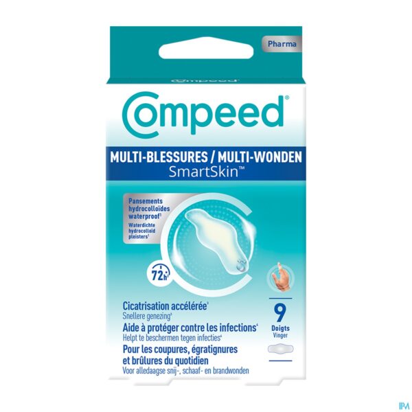 Packshot Compeed Smartskin Multi-wond Vinger 9