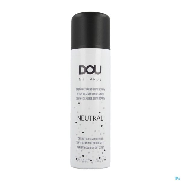 Packshot Dou My Hands Handspray Desinfecterend Neutral200ml