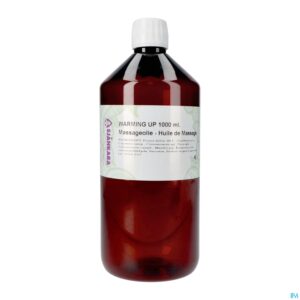 Packshot Sjankara Warming Up Massageolie 1000ml