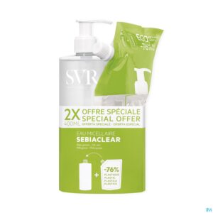 Productshot Svr Sebiaclear Micellair Water 400ml +navul. 400ml