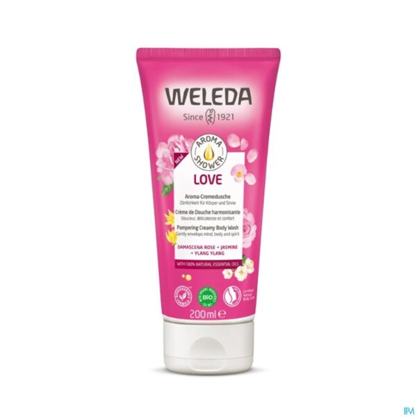 Productshot Weleda Aroma Shower Love 200ml