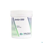 Packshot Amla 500 V-caps 120 Deba