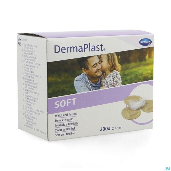Packshot Dermaplast Soft Spots 22mm 200