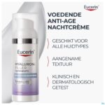 Lifestyle_image Eucerin Hyaluron-filler +long.epig.nachtcreme 50ml