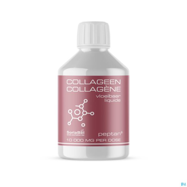 Productshot Soria Collageen Siroop Fl 500ml