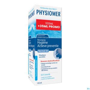 Packshot Physiomer Normal Jet 135ml Promo 35ml