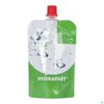 Packshot Nutrisens Hydrafast Gelif.water 90ml Zakje Aardbei