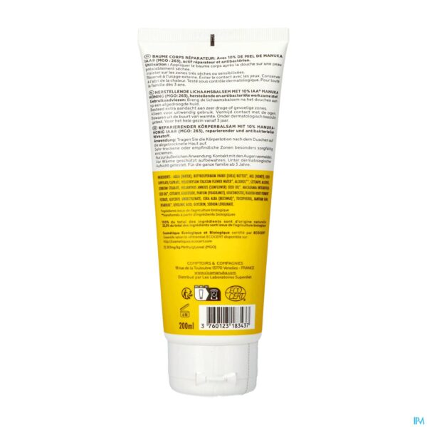 Packshot Cica Manuka Herstellende Lichaamsbalsem 200ml