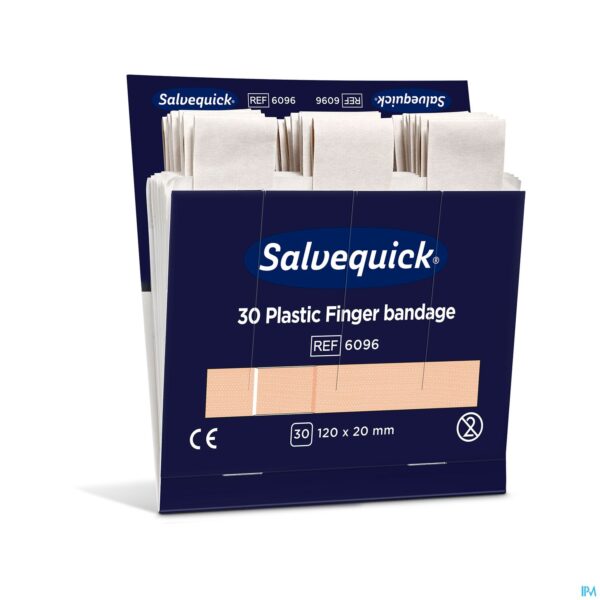 Productshot Salvequick Lange Vingerpleister Plastiek 6096