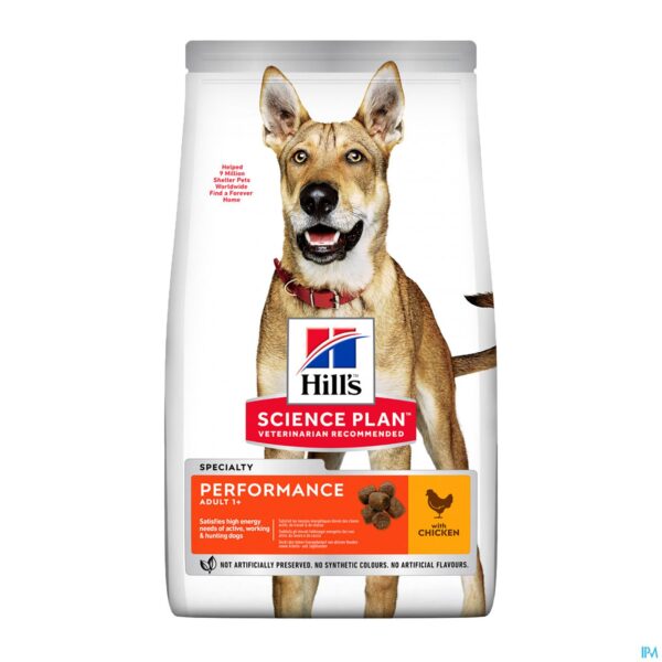 Packshot Science Plan Canine Adult Performance 14kg Packshot Science Plan Canine Adult Performance 14kg