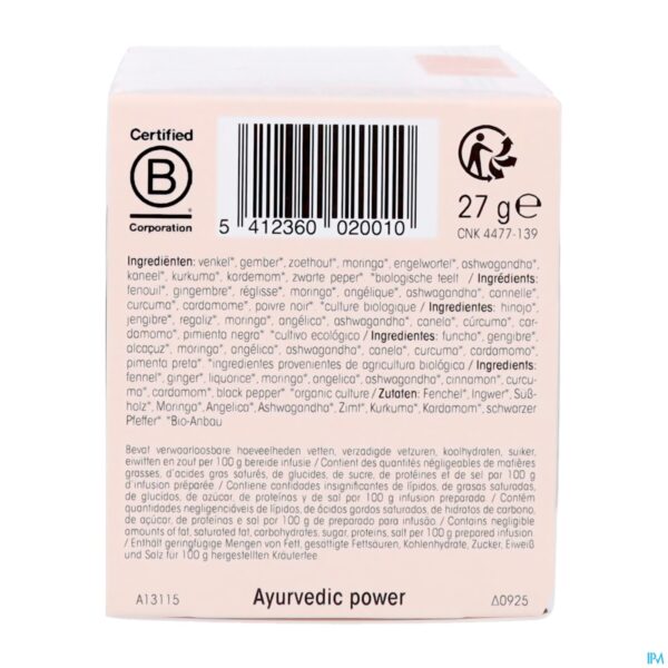 Packshot Physalis Ayurvedic Power Infusie Bio Builtjes 20