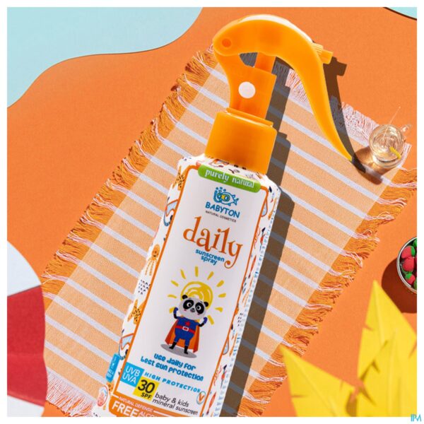 Lifestyle_image Babyton Natuurlijke Minerale Zonnecreme Spray200ml