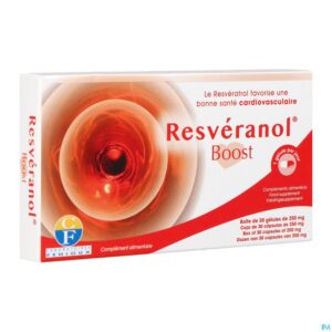 Packshot Resveranol Boost Caps 30