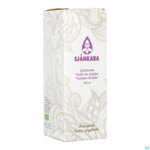 Packshot Sjankara Jojoba Plant. Olie Bio 200ml