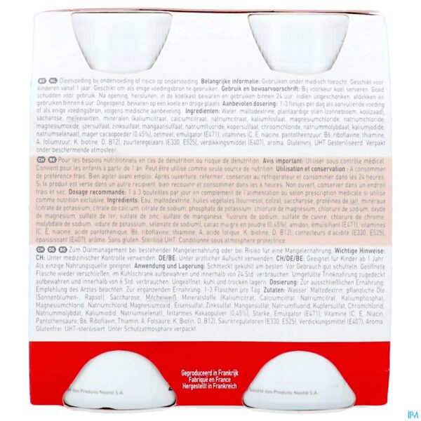 Packshot Resource Junior Chocolade 4x200ml Nf