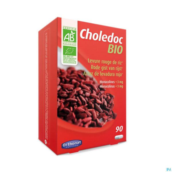 Packshot Choledoc Bio 2,95 Monacolines Caps 90 Orthonat
