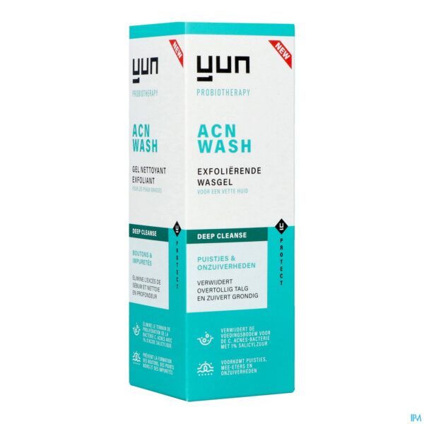 Packshot Yun Acn Deep Exfoliating Gezichtswasgel 150ml Packshot Yun Acn Deep Exfoliating Gezichtswasgel 150ml