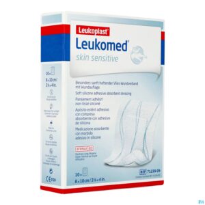Packshot Leukomed Skin Sens. 8cmx10cm 10