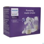 Packshot Philips Avent Manuele Borstkolf Set