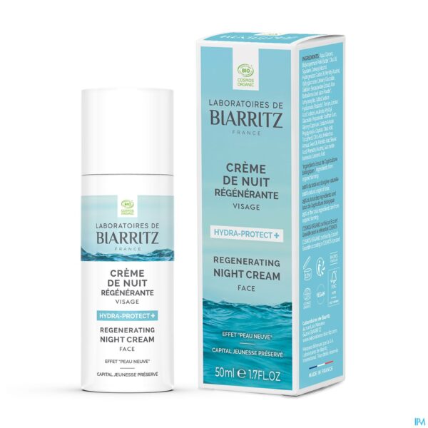 Packshot Hydraprotect+ Creme Nuit Regenerante Visage 50ml