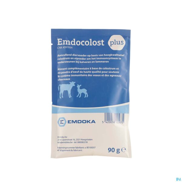 Packshot Emdocolost Plus Pdr Zakje 90g Packshot Emdocolost Plus Pdr Zakje 90g