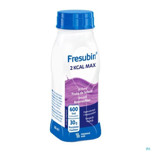 Productshot Fresubin 2 Kcal Compact Drink Bosvruchten 4x125ml