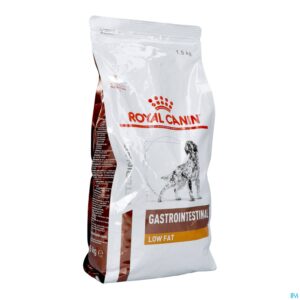 Packshot Royal Canin Dog Gastrointestinal Low Fat Dry 1,5kg
