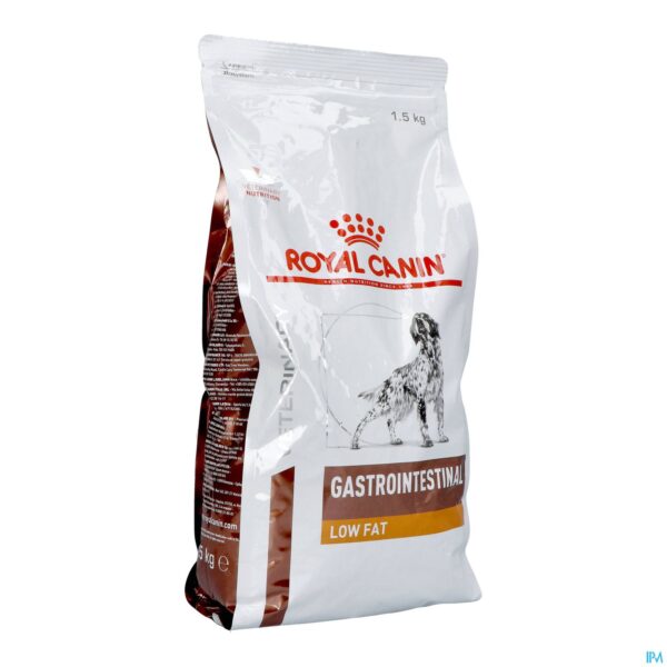 Packshot Royal Canin Dog Gastrointestinal Low Fat Dry 1,5kg Packshot Royal Canin Dog Gastrointestinal Low Fat Dry 1,5kg