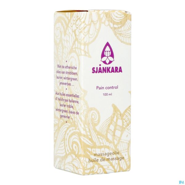 Packshot Sjankara Pain Control Massageolie 100ml