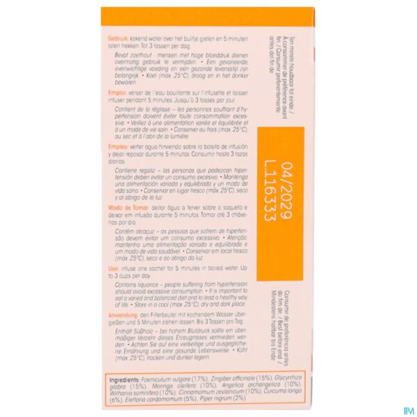 Packshot Physalis Ayurvedic Power Infusie Bio Builtjes 20