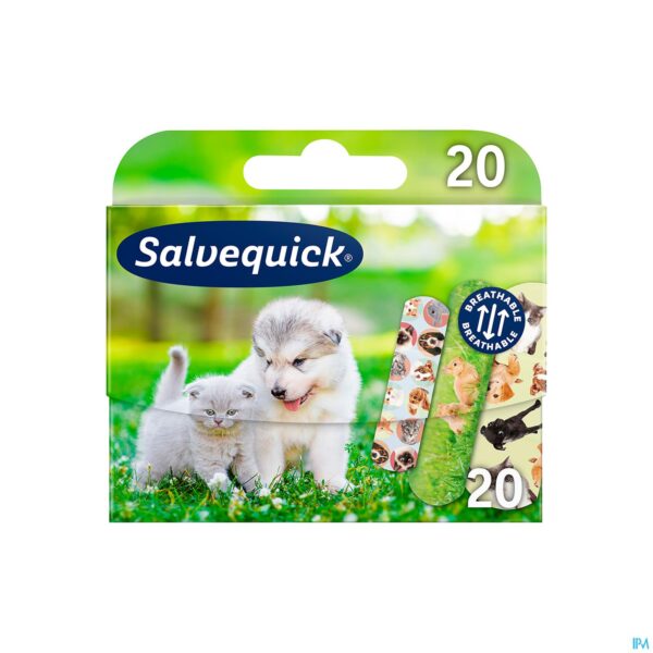 Packshot Salvequick Animal Planet Pleisters 20