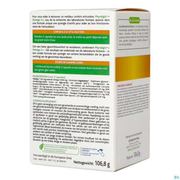 Packshot Phytalgic Omega C + Bt120 Caps 120