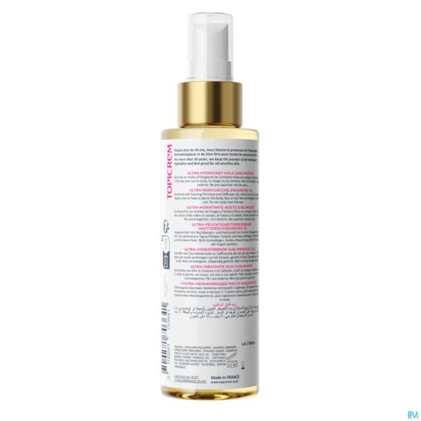 Packshot Topicrem Um Ultra-hydraterende Olie 125ml