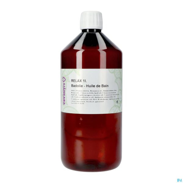 Packshot Sjankara Relax Badolie 1000ml