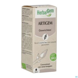 Packshot Herbalgem Artigem Bio 30ml