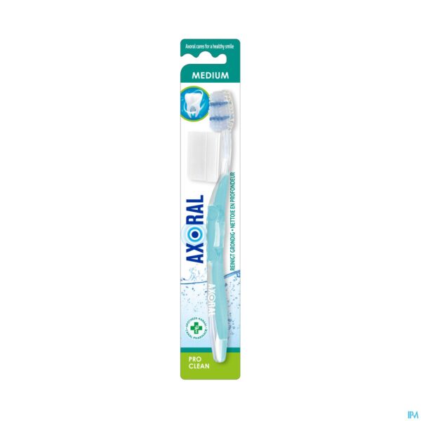 Packshot Axoral Pro-clean Tandenborstel Medium
